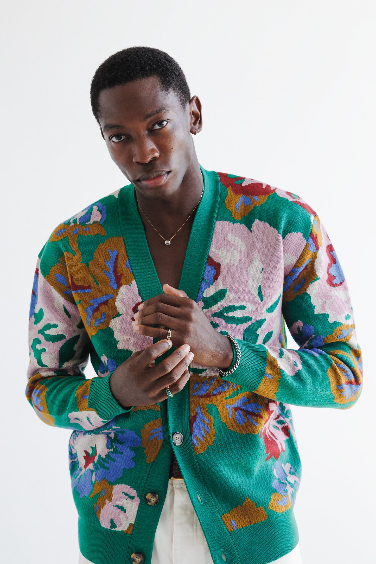 Sterling Silver & Citrine Men’s Pinky Ring