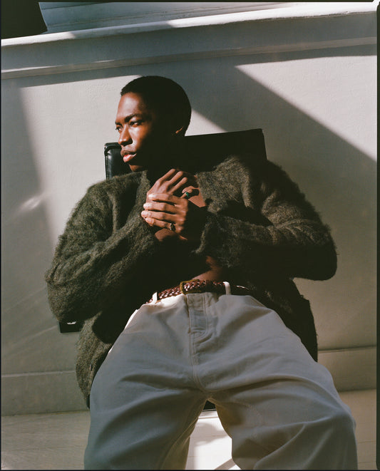 Sterling Silver & Turquoise Inlay Band